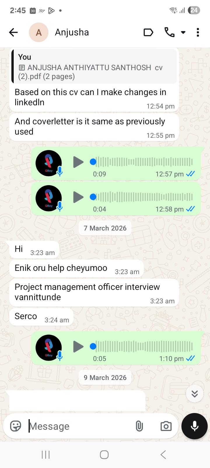 Student success story 1